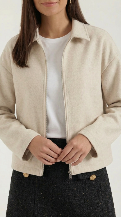 MIRIAM | CHAQUETA CON CIERRE DE CREMALLERA