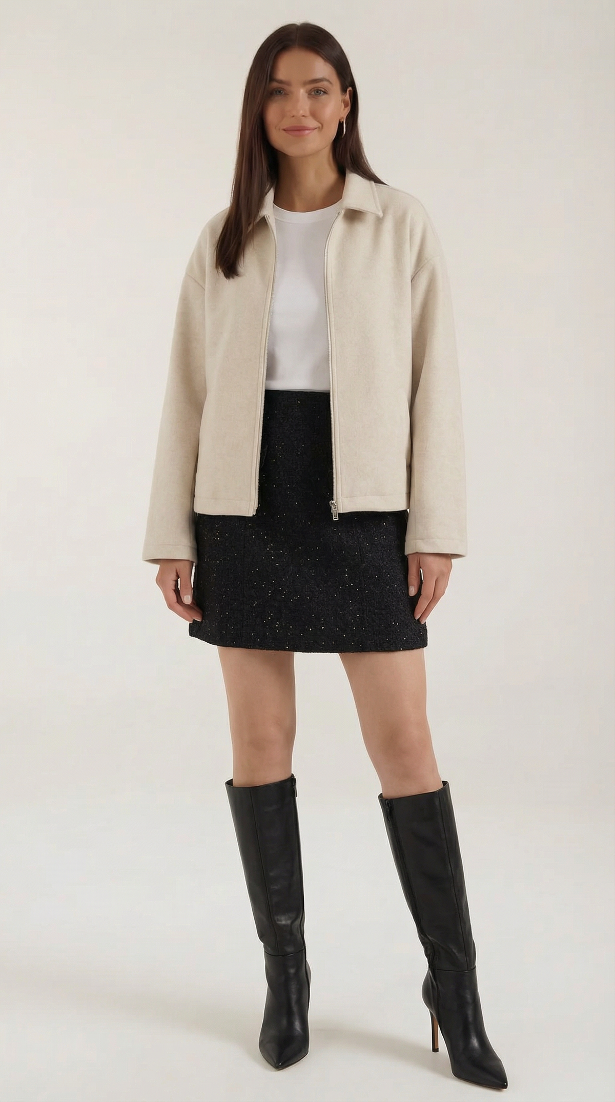 MIRIAM | CHAQUETA CON CIERRE DE CREMALLERA