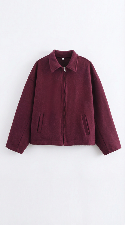 MIRIAM | CHAQUETA CON CIERRE DE CREMALLERA