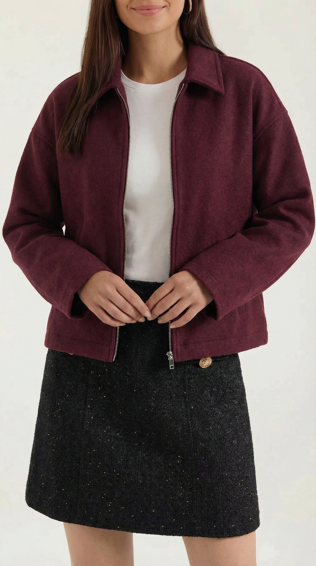 MIRIAM | CHAQUETA CON CIERRE DE CREMALLERA
