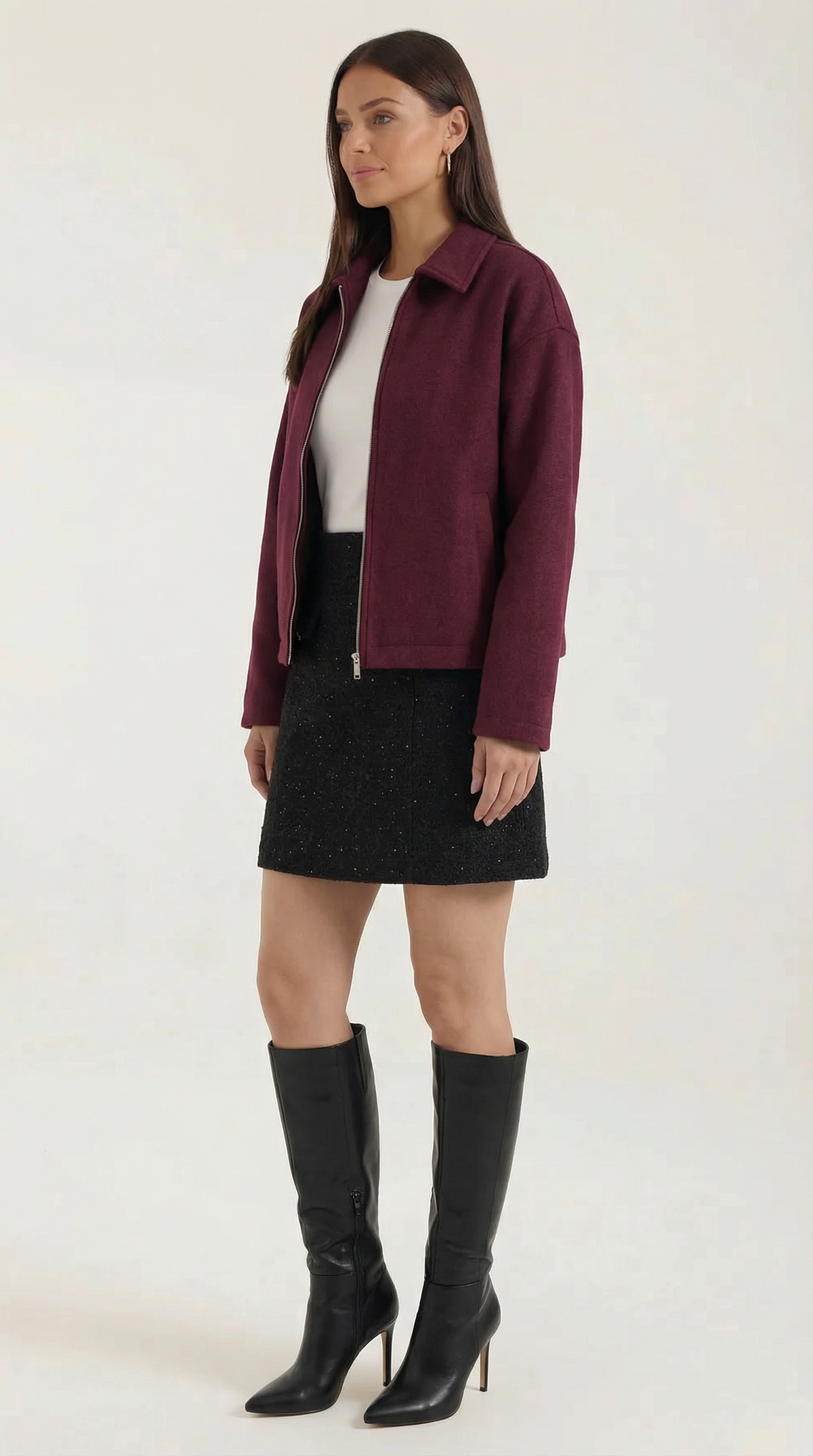 MIRIAM | CHAQUETA CON CIERRE DE CREMALLERA