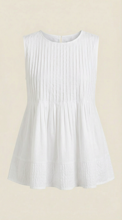VIOLETA | VESTIDO PÉPLUM CON PLIEGUES DE ESTILO PREMIUM