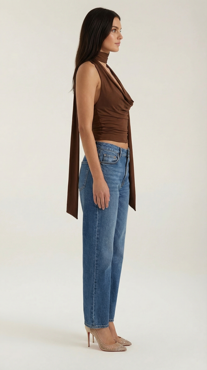 TATIANA | TOP DE TIRANTES ESTILO BANDAGE