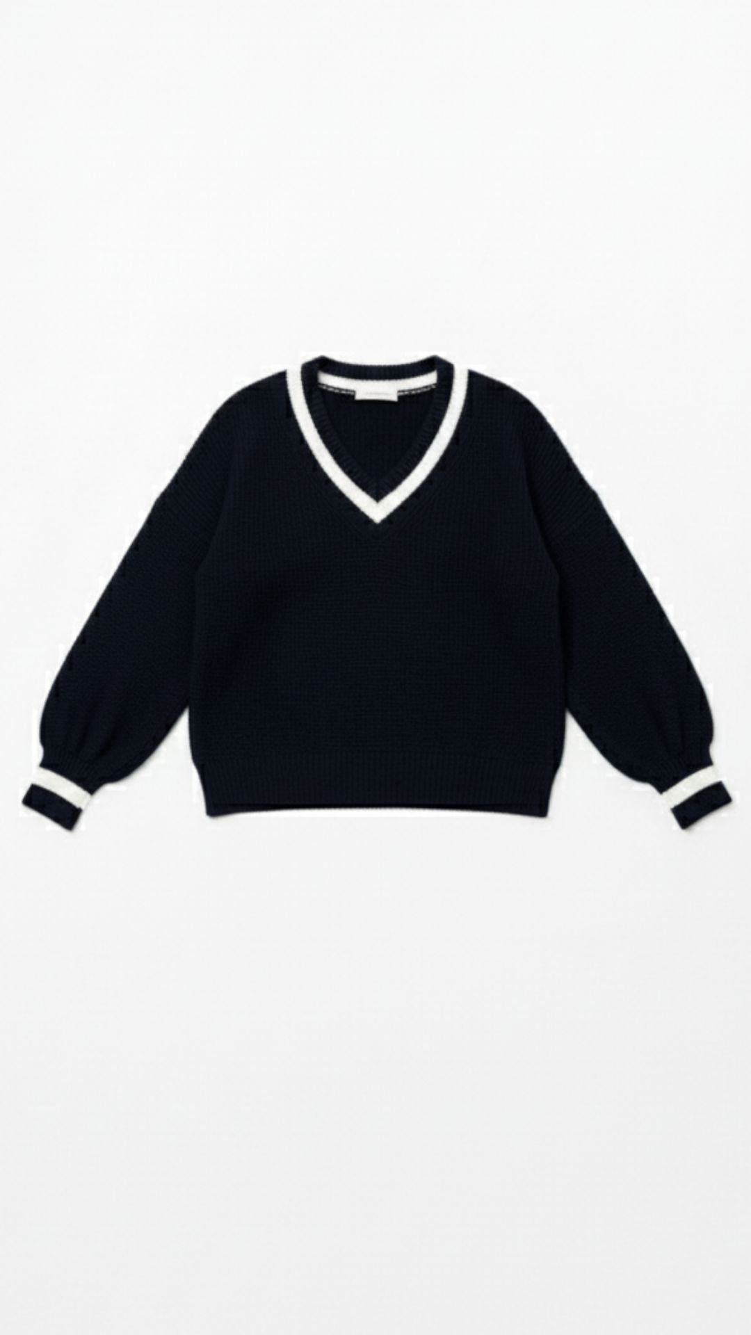 LORELEI | JERSEY DE PUNTO CON DETALLES EN CONTRASTE