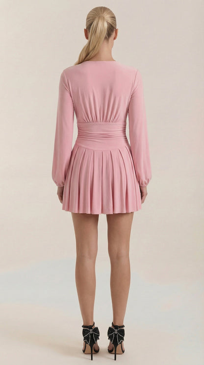 TRICIA | VESTIDO CORTO CON ESCOTE EN V