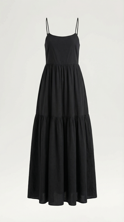 VICTORIA | VESTIDO LARGO CON ESPALDA DESCUBIERTA