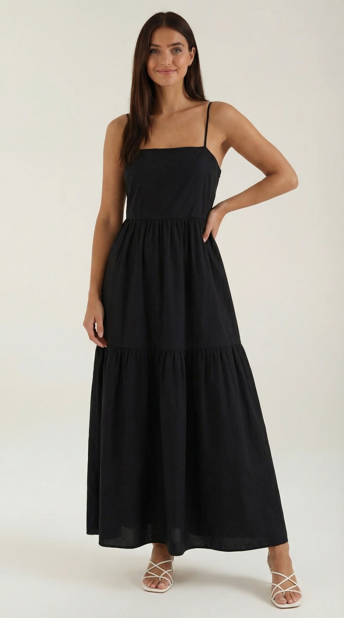 VICTORIA | VESTIDO LARGO CON ESPALDA DESCUBIERTA