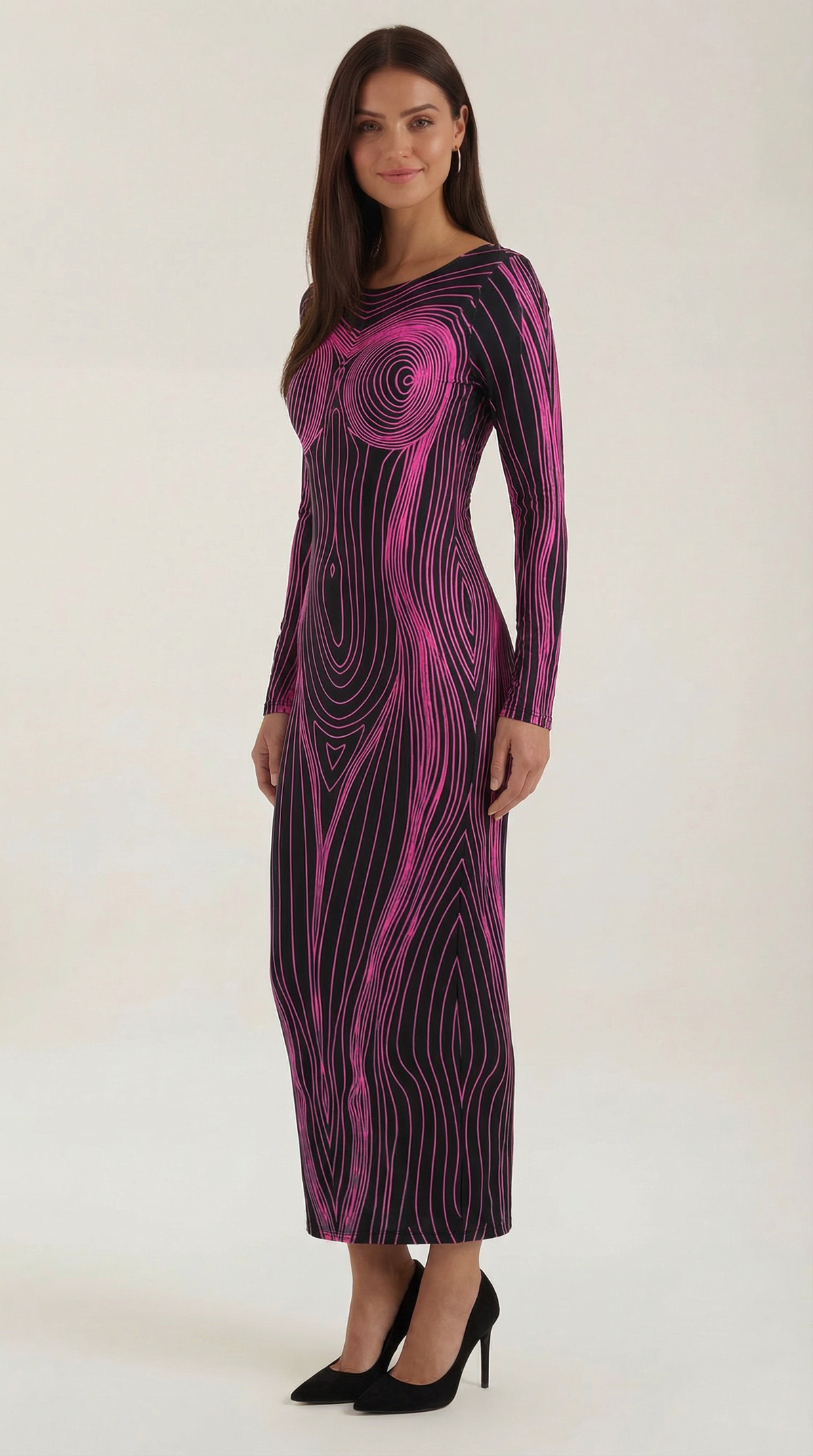 LORRAINE | VESTIDO LARGO AJUSTADO