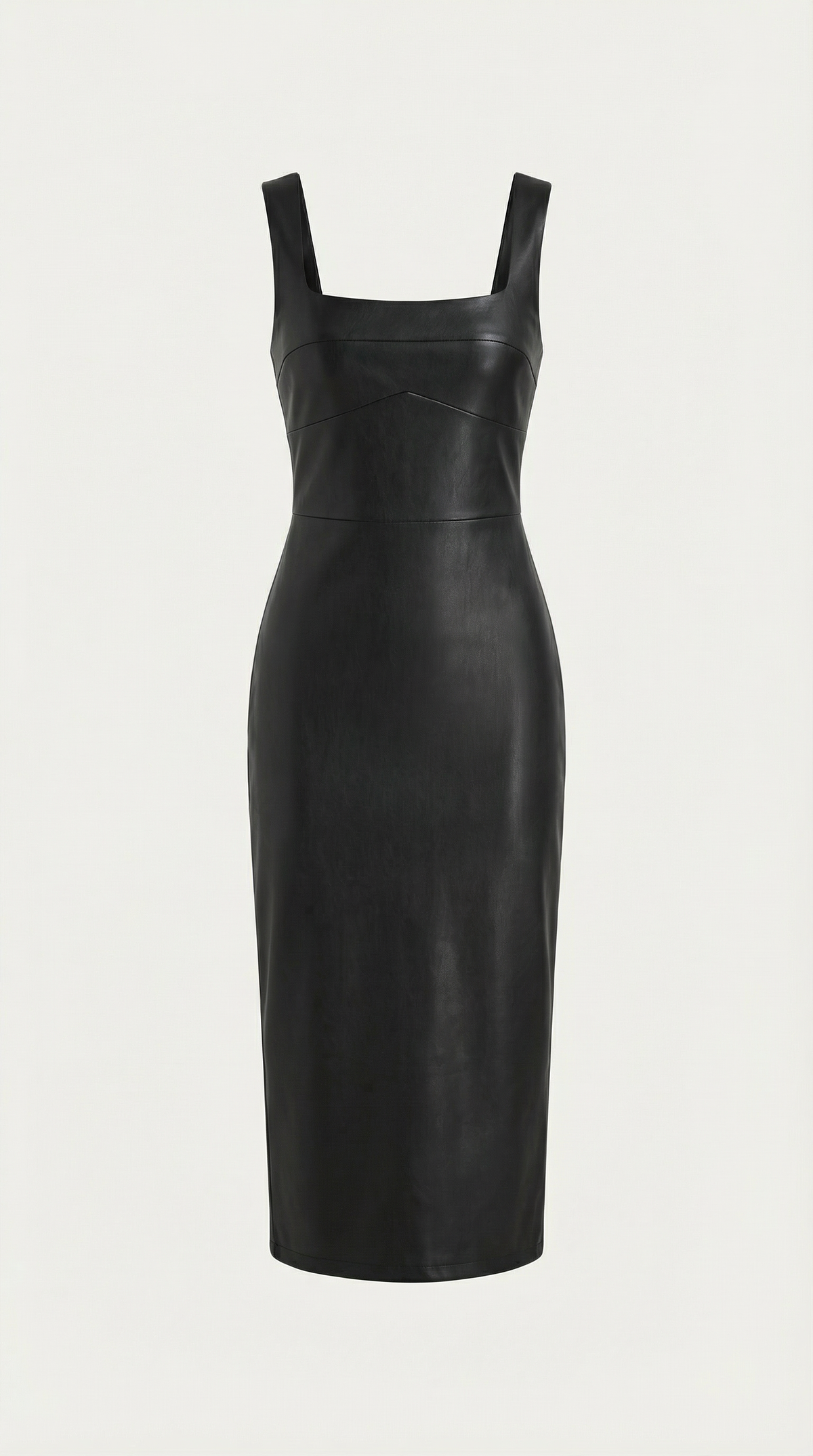 YVONNE | VESTIDO AJUSTADO DE CUERO SINTÉTICO