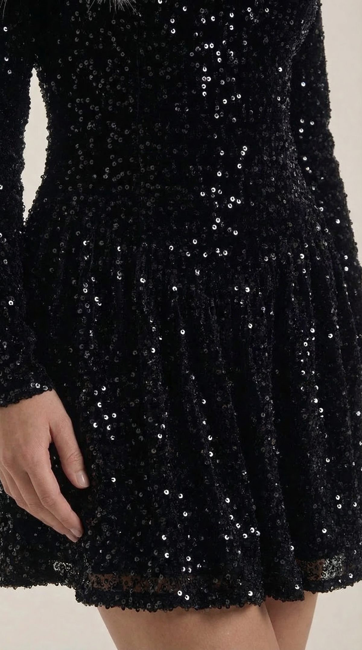 CALLIE | VESTIDO CORTO DE LENTEJUELAS
