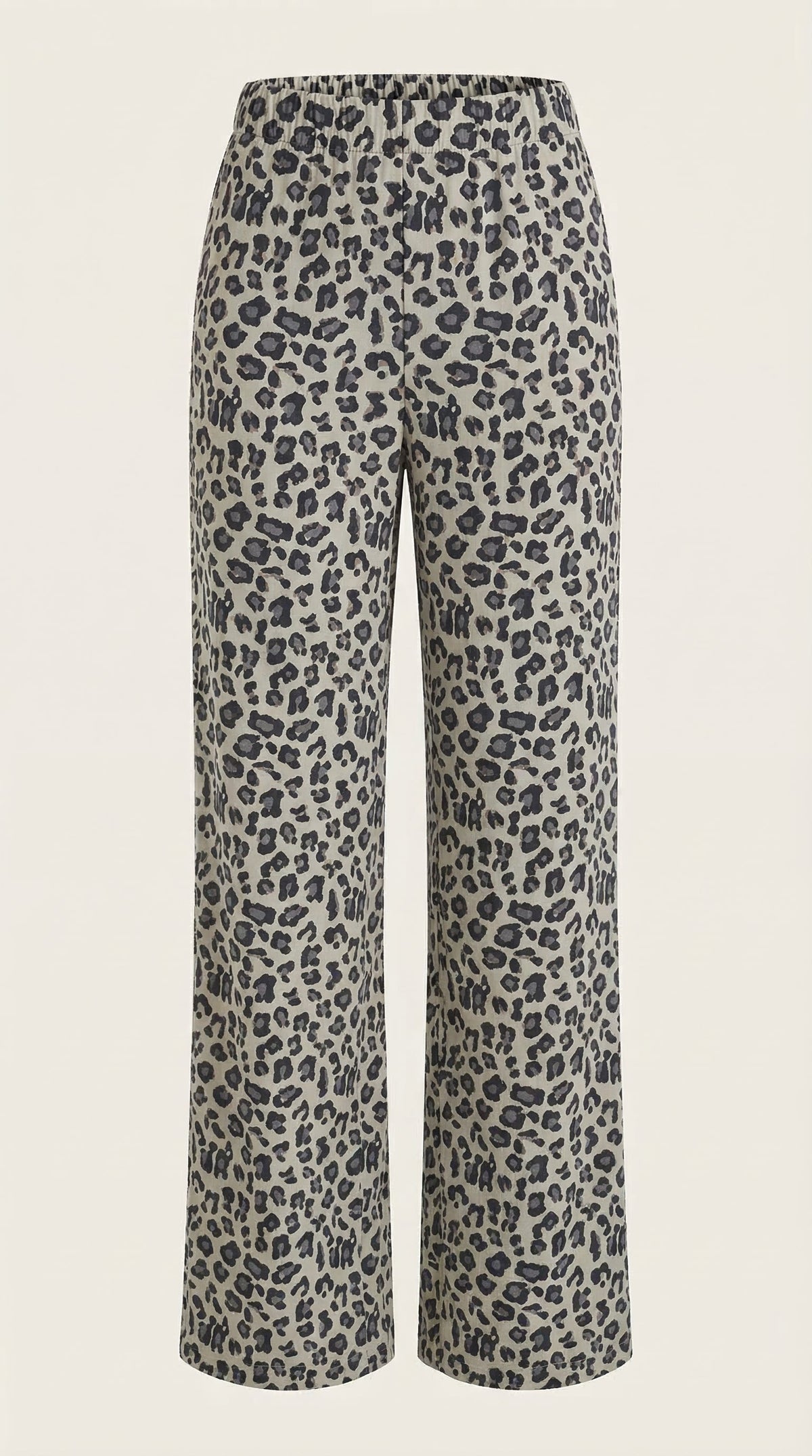 CLEO | PANTALONES CON ESTAMPADO DE LEOPARDO