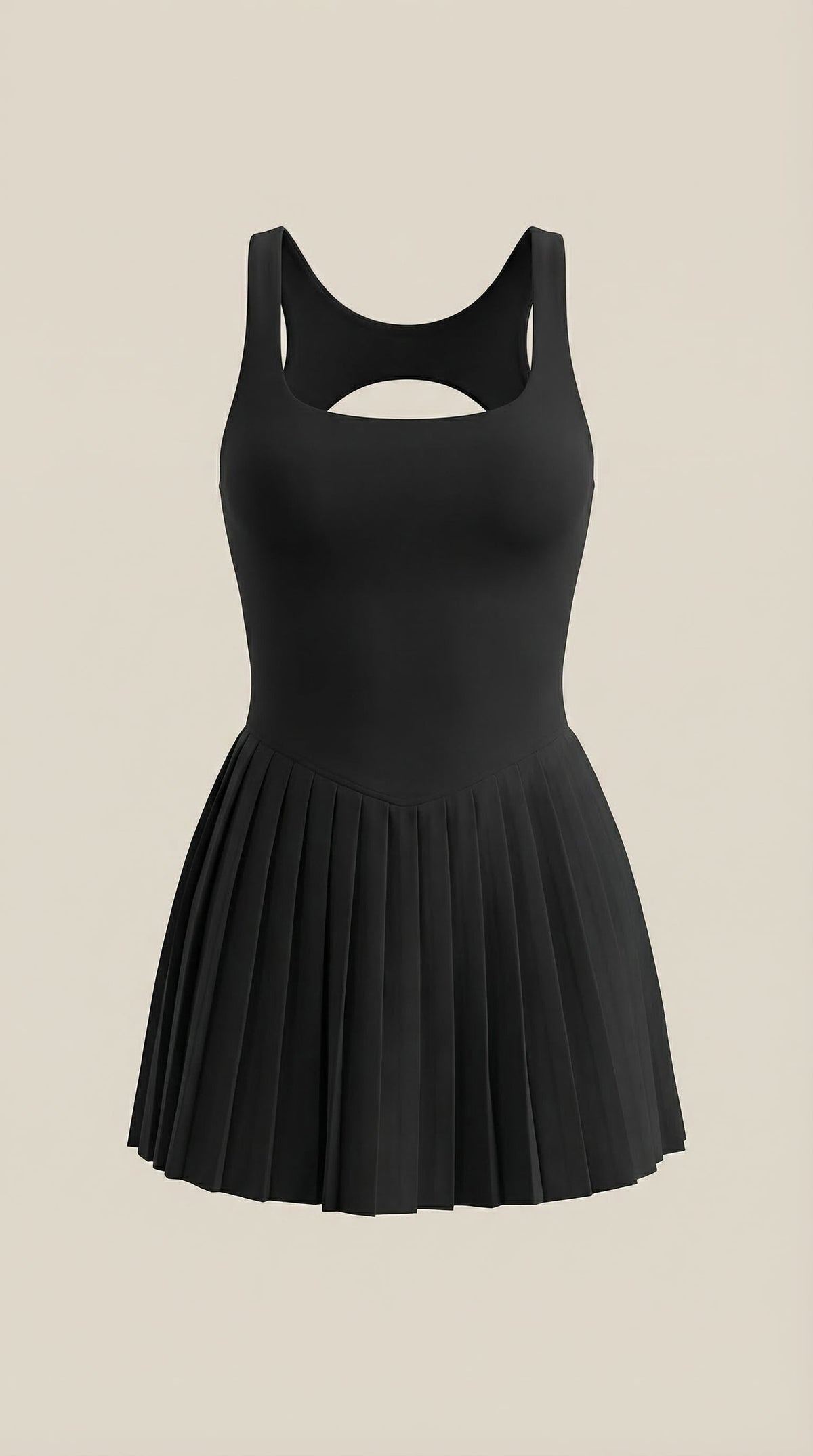 DEIRDRE | VESTIDO CORTO PLISADO