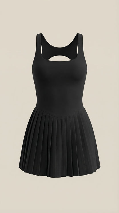 DEIRDRE | VESTIDO CORTO PLISADO