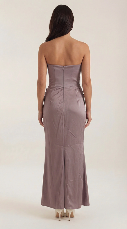 FIORELLA | VESTIDO LARGO CON CORSET