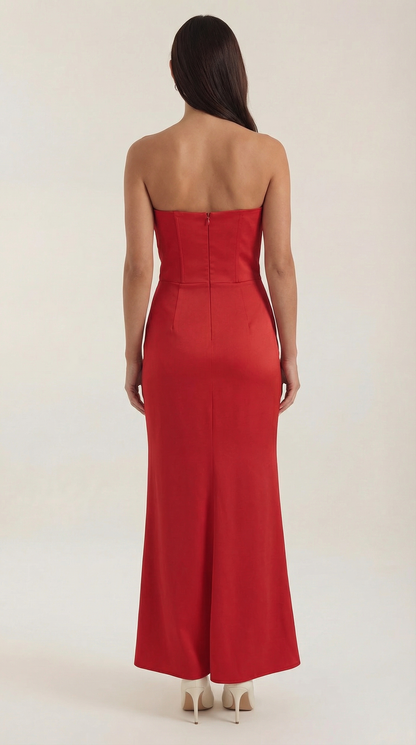 FIORELLA | VESTIDO LARGO CON CORSET