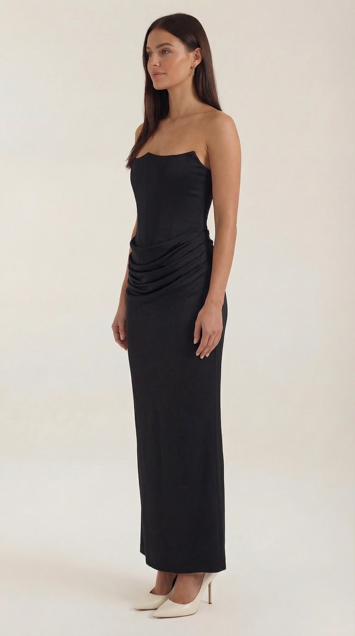 FIORELLA | VESTIDO LARGO CON CORSET