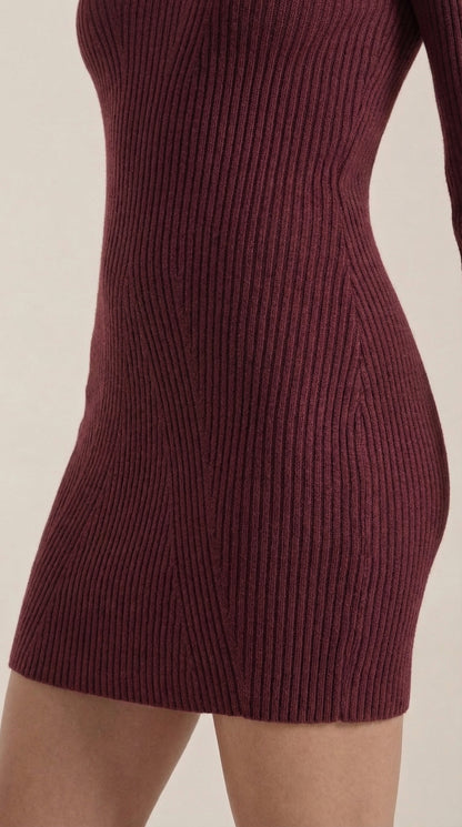 FRIEDA | VESTIDO CORTO DE PUNTO