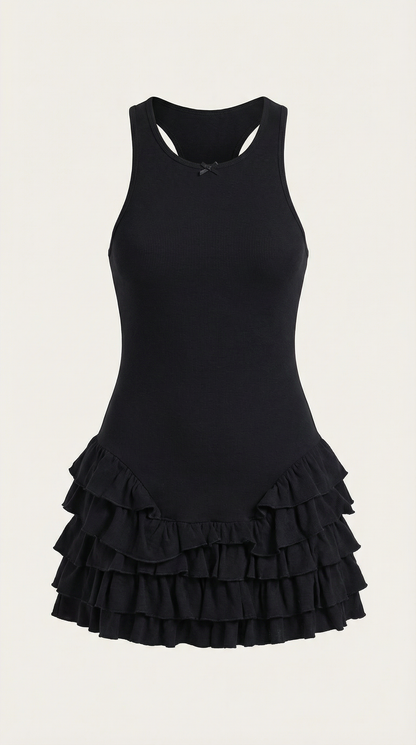 GWEN | MINIVESTIDO CON VOLANTES