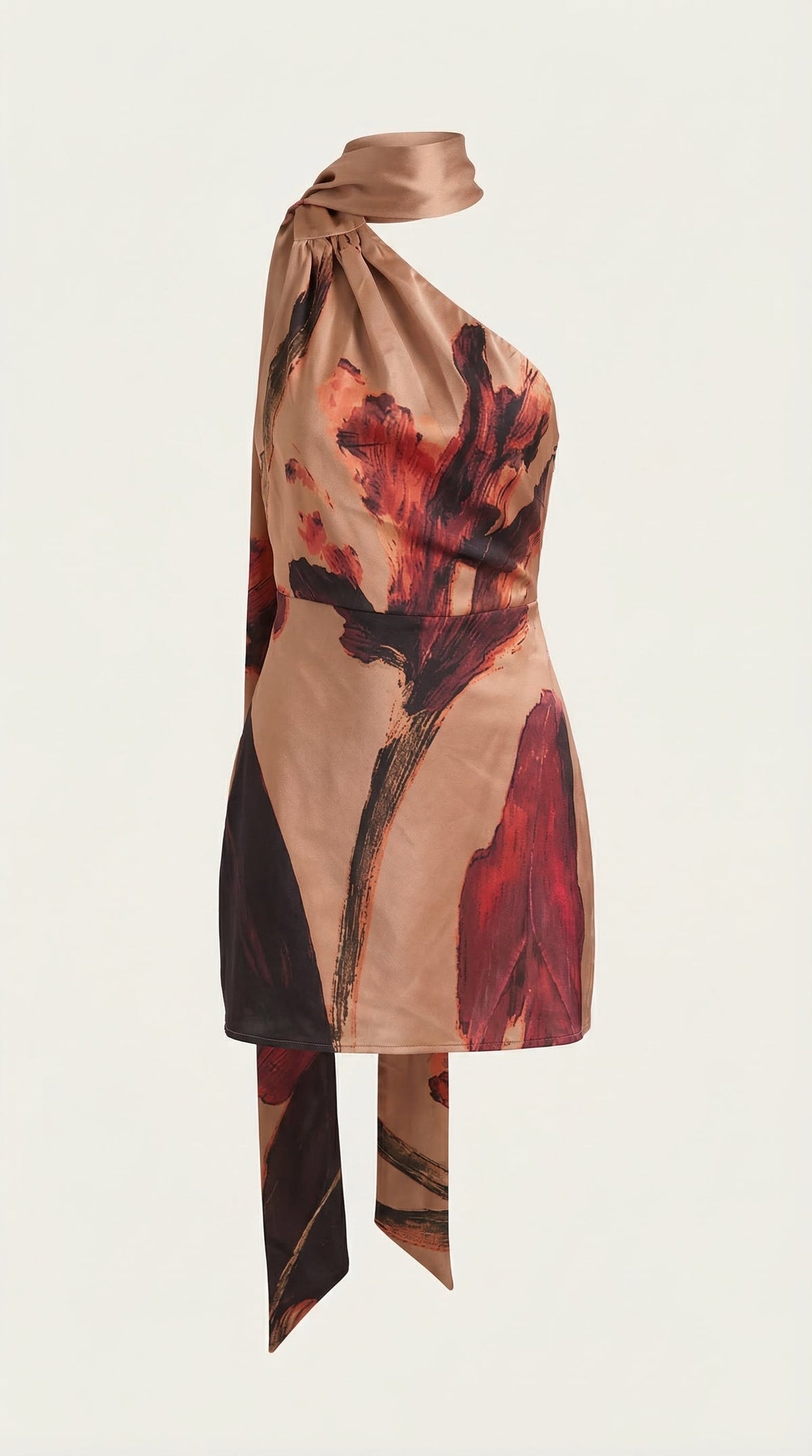 HATTIE | MINIVESTIDO DE UN SOLO HOMBRO