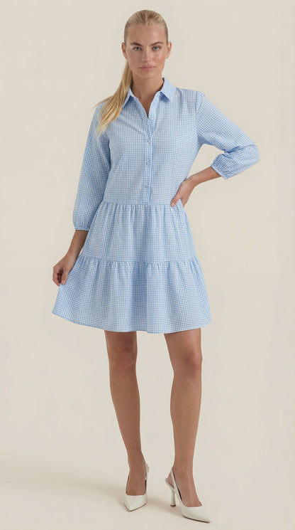 MARSHA | VESTIDO CAMISERO CORTO