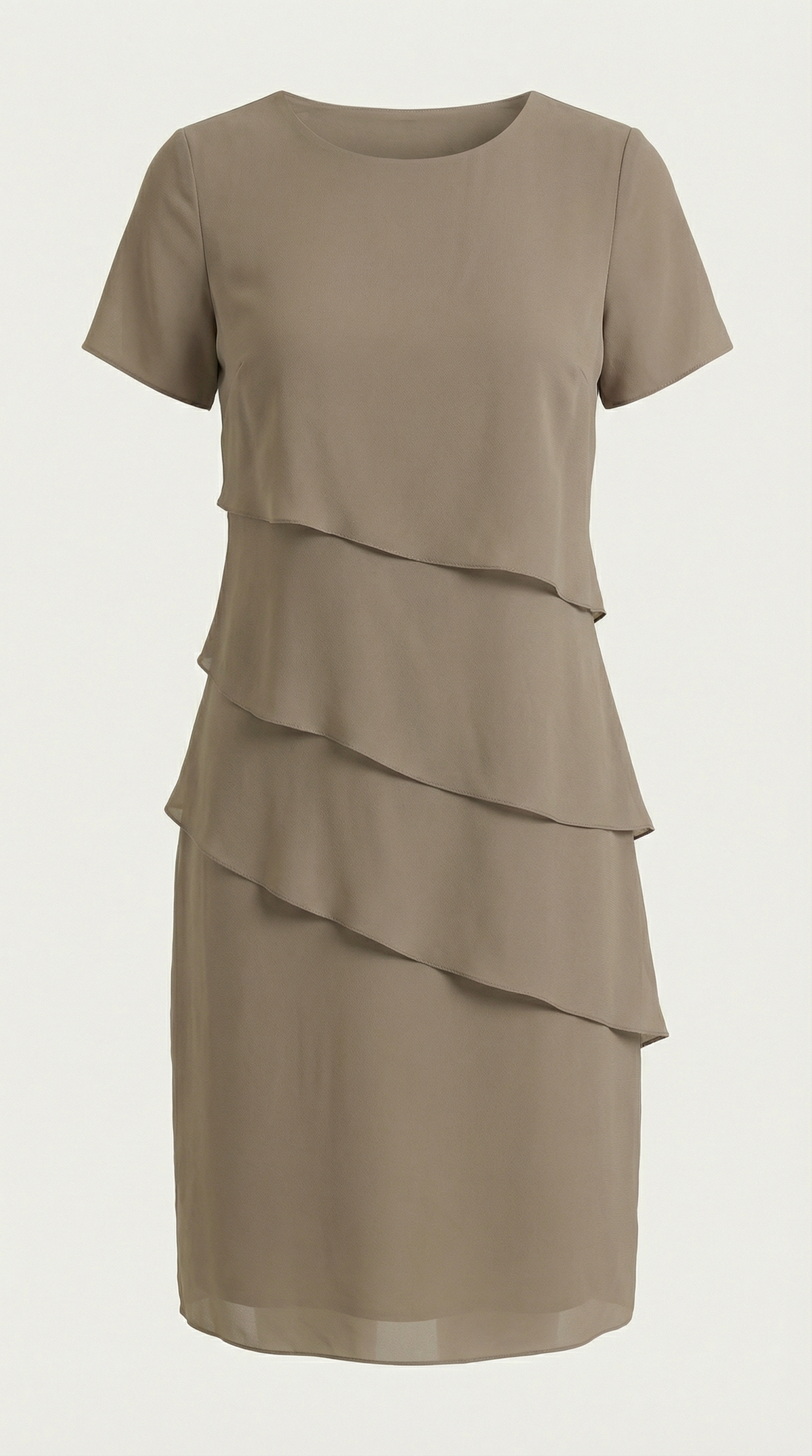 MEGHAN | VESTIDO CORTO CON VOLANTES