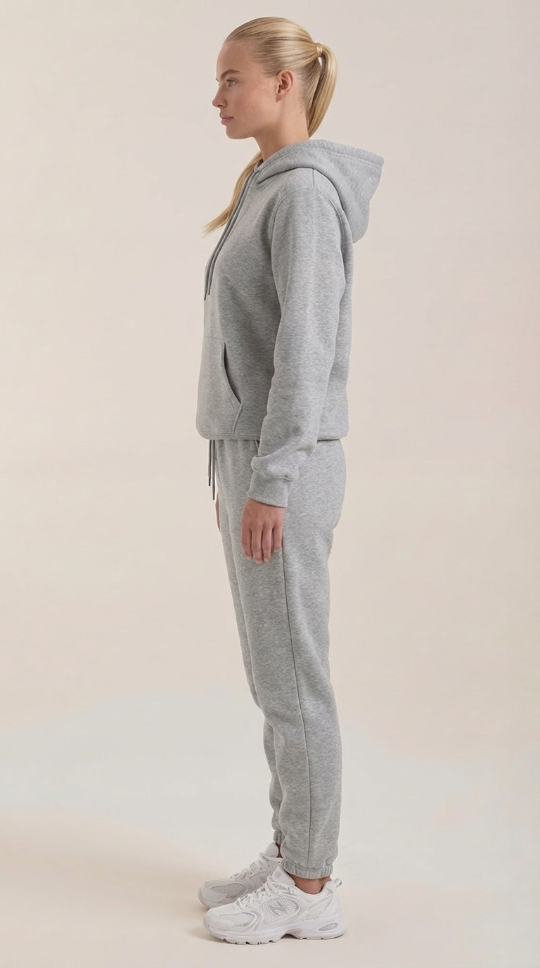 MIRIAM | CONJUNTO CÓMODO DE SUDADERA Y PANTALONES JOGGER