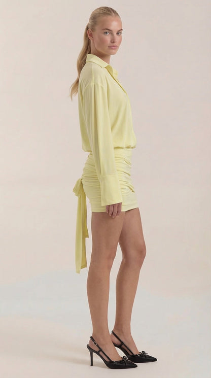 POLLY | VESTIDO CORTO CAMISERO
