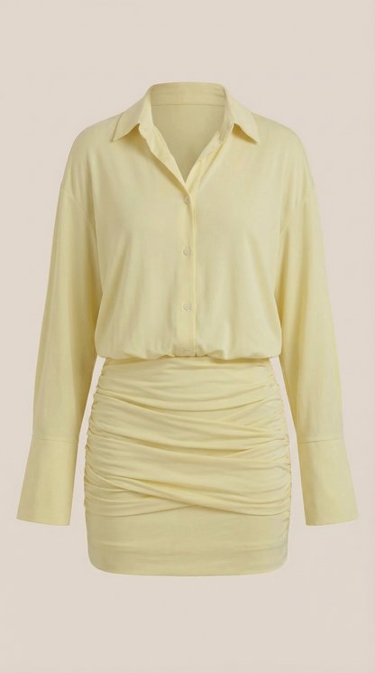 POLLY | VESTIDO CORTO CAMISERO