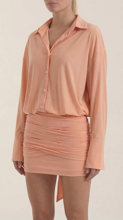 POLLY | VESTIDO CORTO CAMISERO