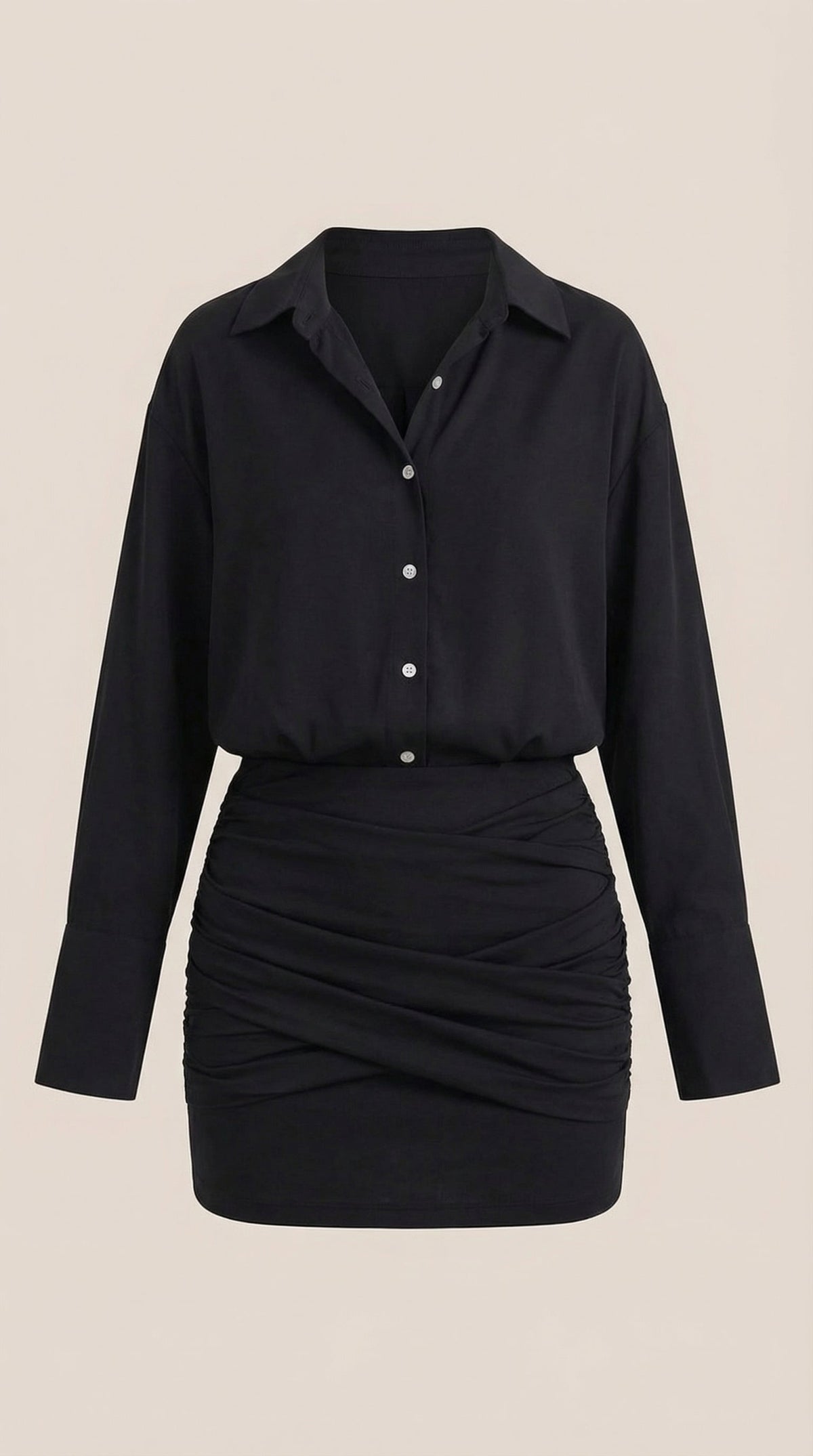 POLLY | VESTIDO CORTO CAMISERO