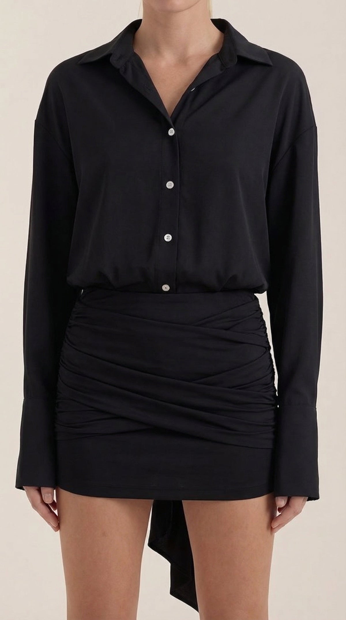 POLLY | VESTIDO CORTO CAMISERO