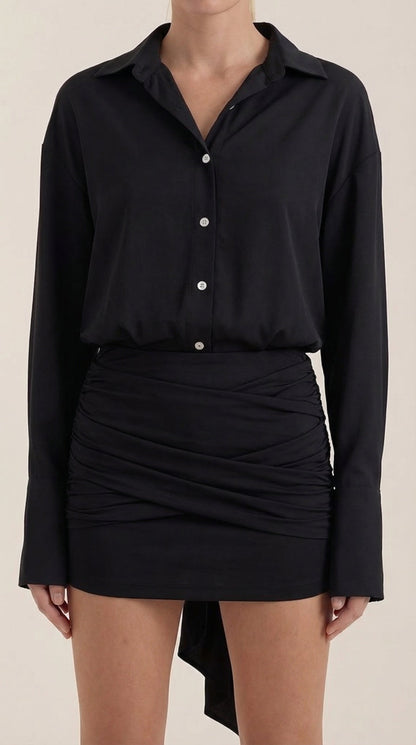 POLLY | VESTIDO CORTO CAMISERO
