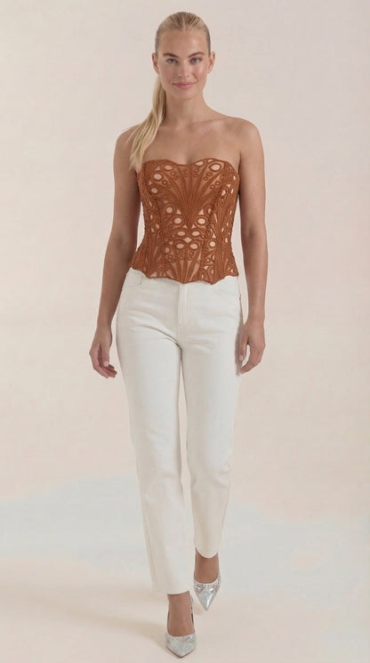 COLETTE | CORSET ELEGANTE SIN TIRANTES