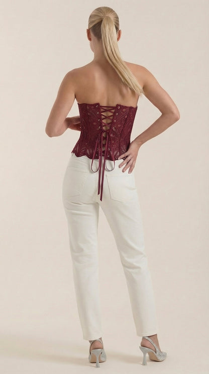COLETTE | CORSET ELEGANTE SIN TIRANTES