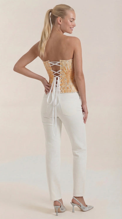 COLETTE | CORSET ELEGANTE SIN TIRANTES
