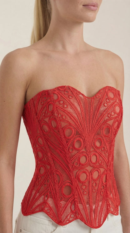 COLETTE | CORSET ELEGANTE SIN TIRANTES