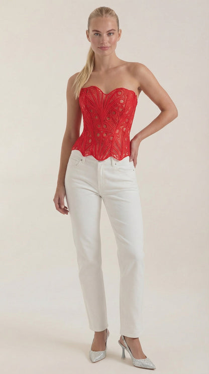 COLETTE | CORSET ELEGANTE SIN TIRANTES