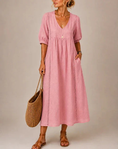 ESTELA | VESTIDO MIDI DE VERANO